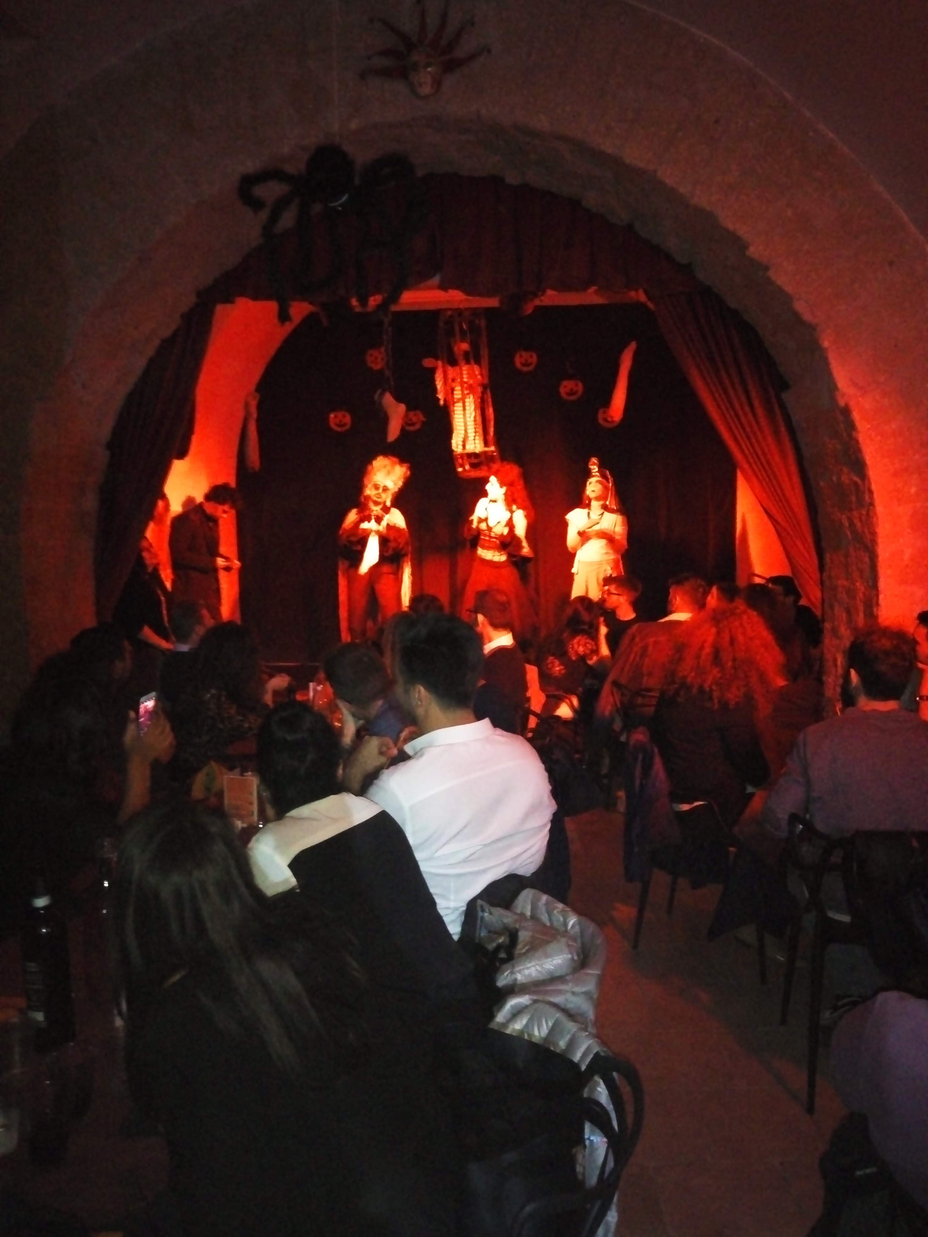 Spettacolo con degustazione